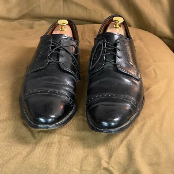 Allen Edmonds Men\'s Dress Shoes 9.5M Clifton Black Leather Cap Toe main image 8